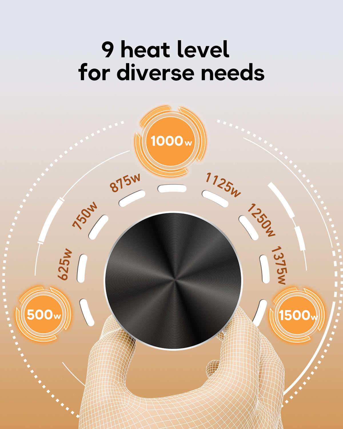 Aerozy Solara SH03 Patio Heater for Outdoor Use, Black