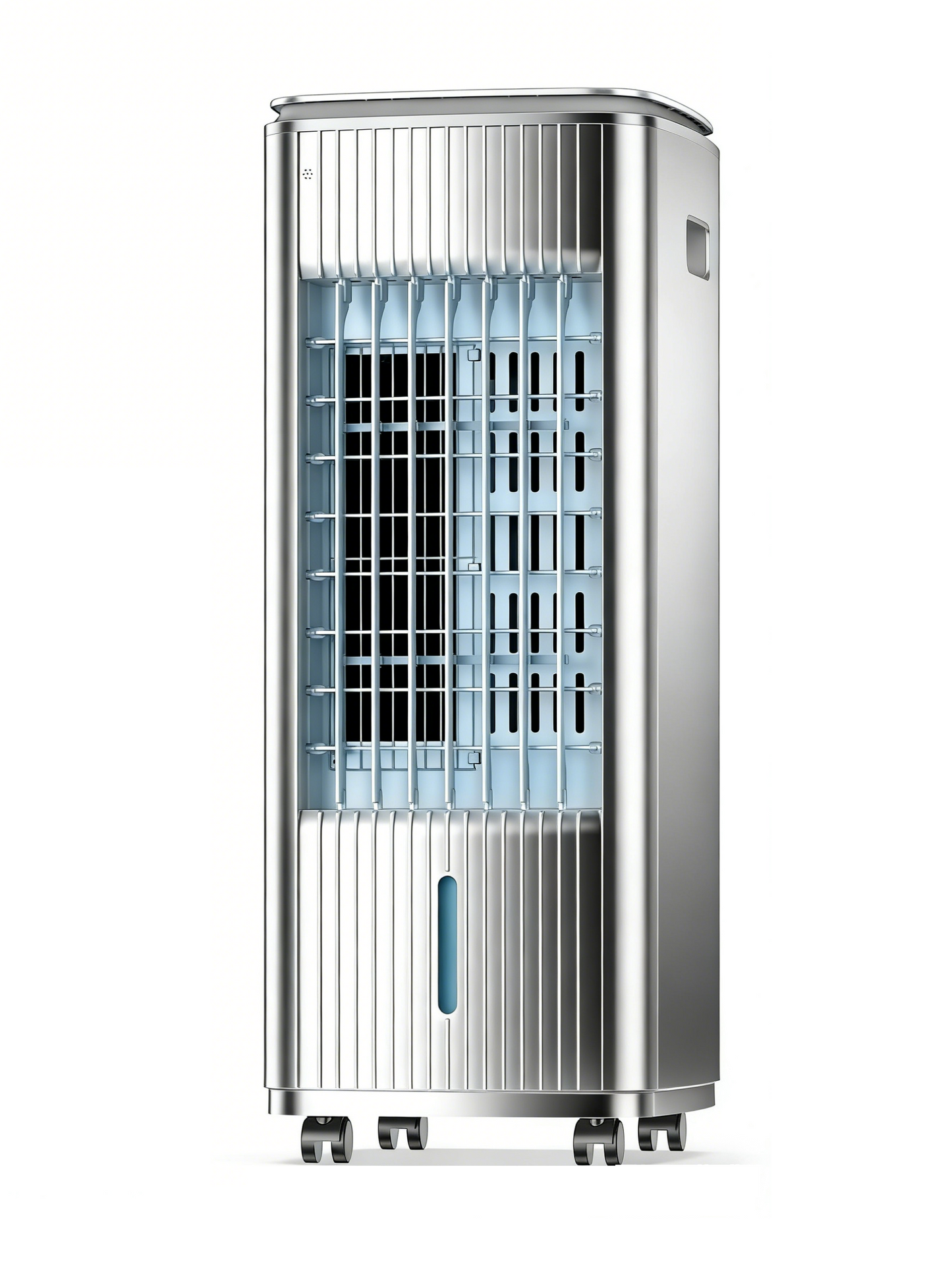 Portable Air Conditioners, 3-IN-1 Evaporative Air Cooler w/ 4 Ice Packs, 3L Water Tank for Cooing, 7H Timer for Auto-Off, Swamp Coolers with 70° Oscillation