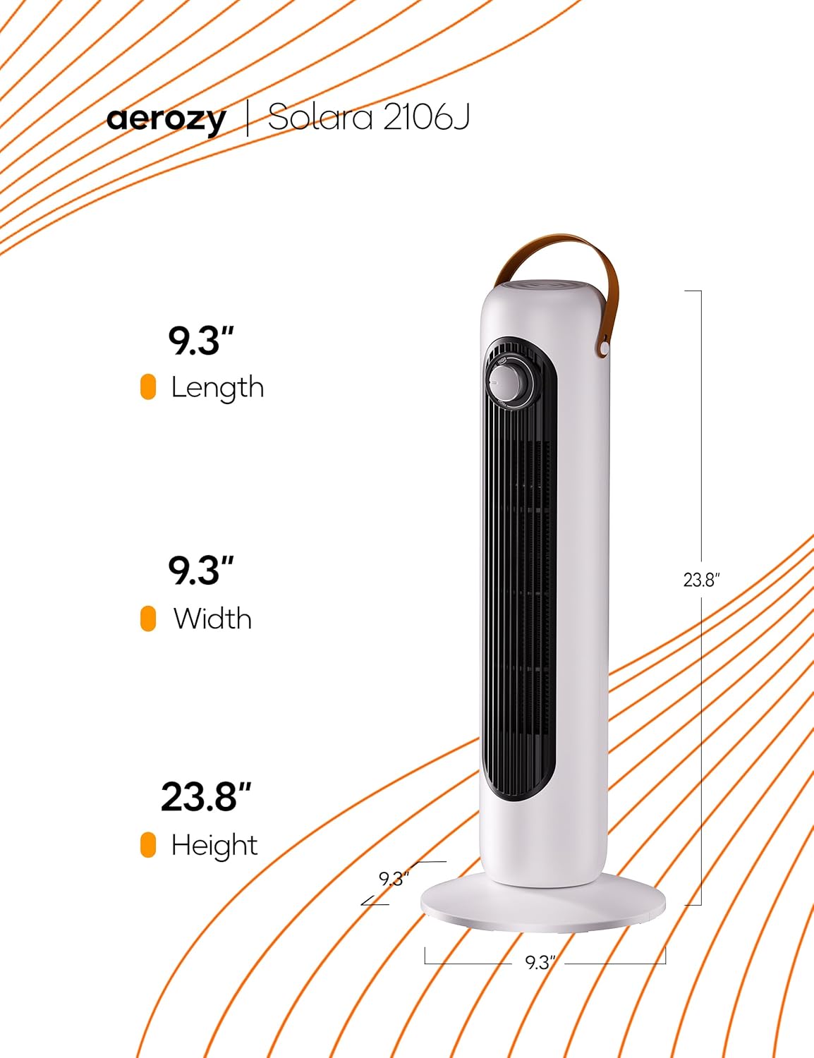 Space Heater, 9 Heat Setting, 9-Hour Timer, Portable A - 7